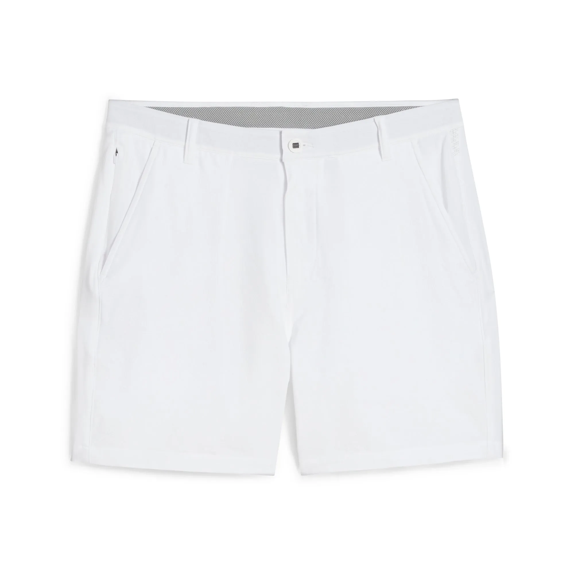 101 Solid 7" Golf Shorts | White Glow