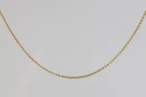 18” 18k Yellow Gold Wheat Chain Necklace (6.80g.)