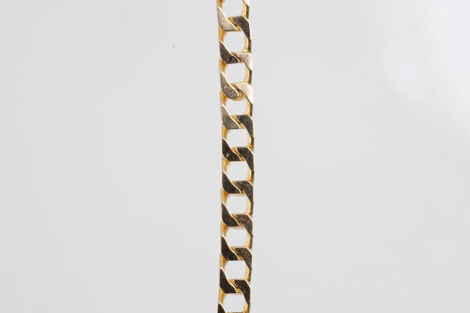 18.5" 14k Yellow Gold Cuban Chain Necklace (12.61g.)