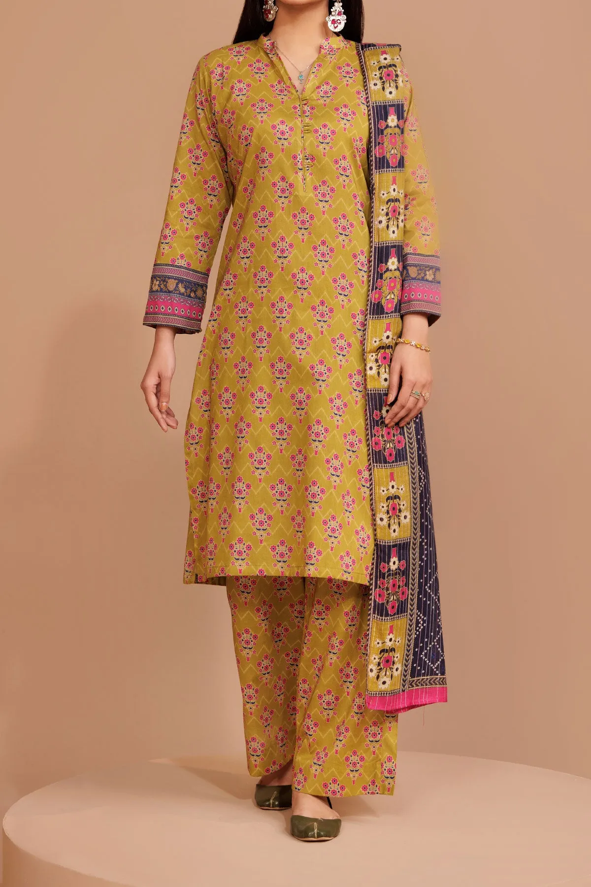 3 PIECE DIGITAL PRINT LAWN| DPC-311