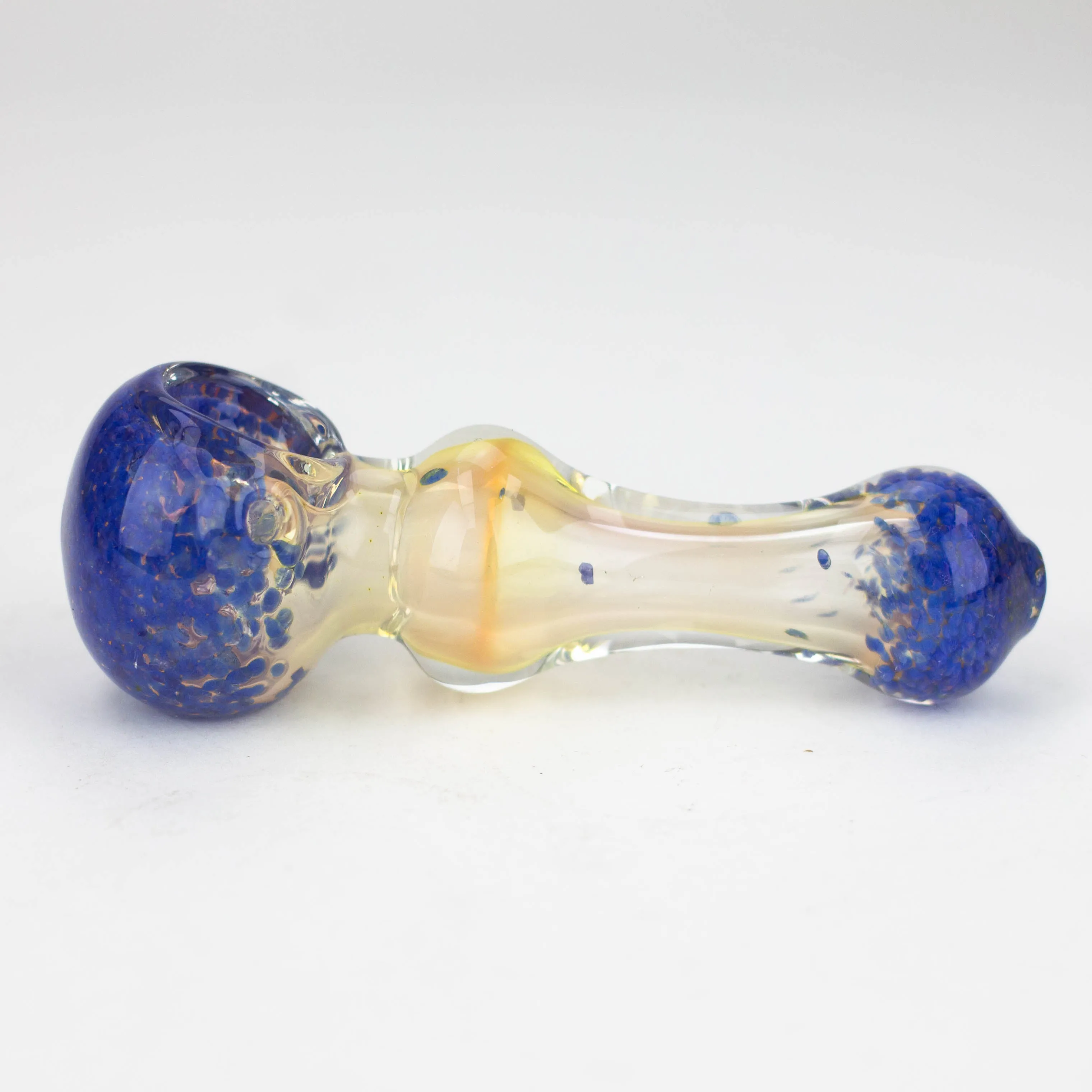 4.5" Gold Fumed Hand Pipe Pack of 2