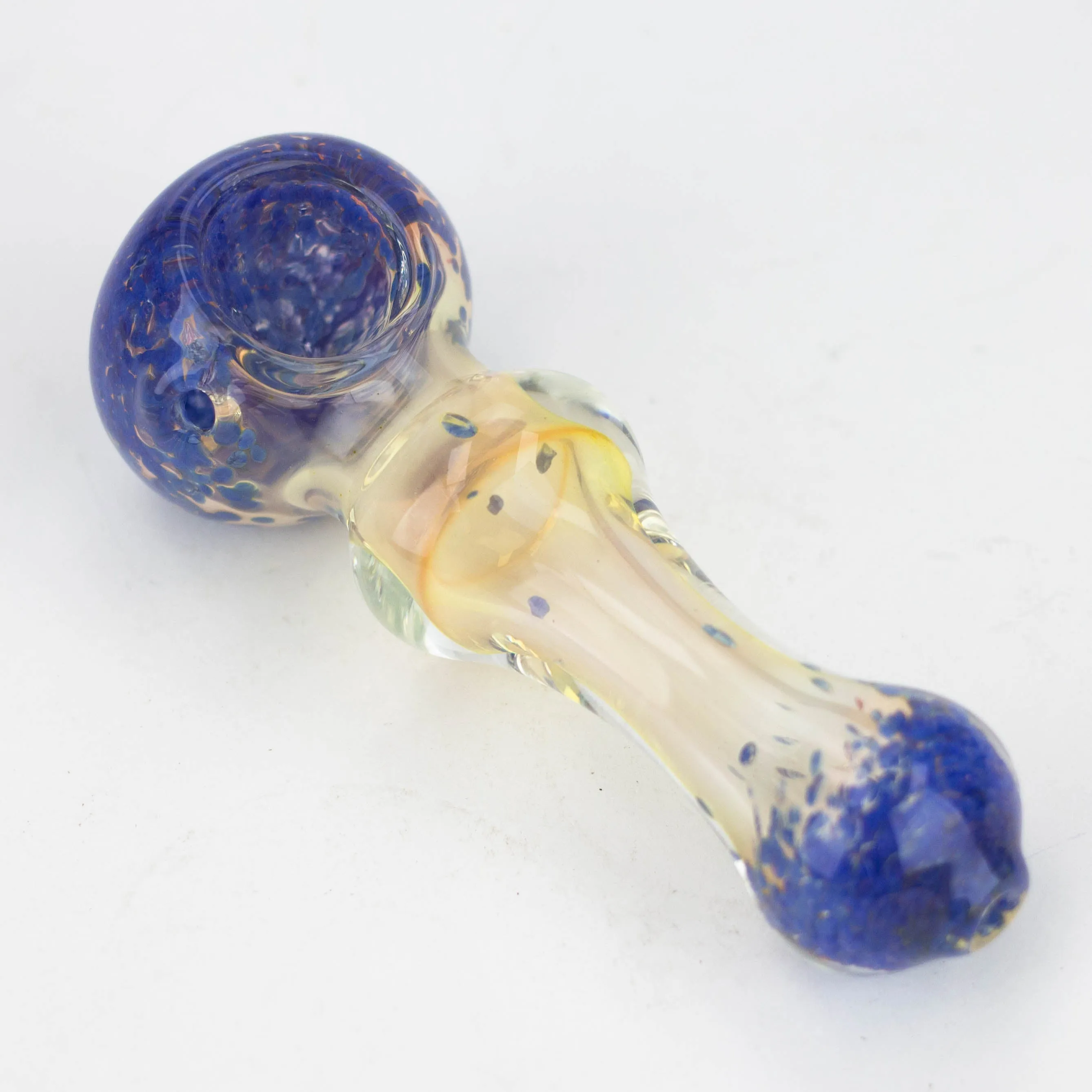 4.5" Gold Fumed Hand Pipe Pack of 2