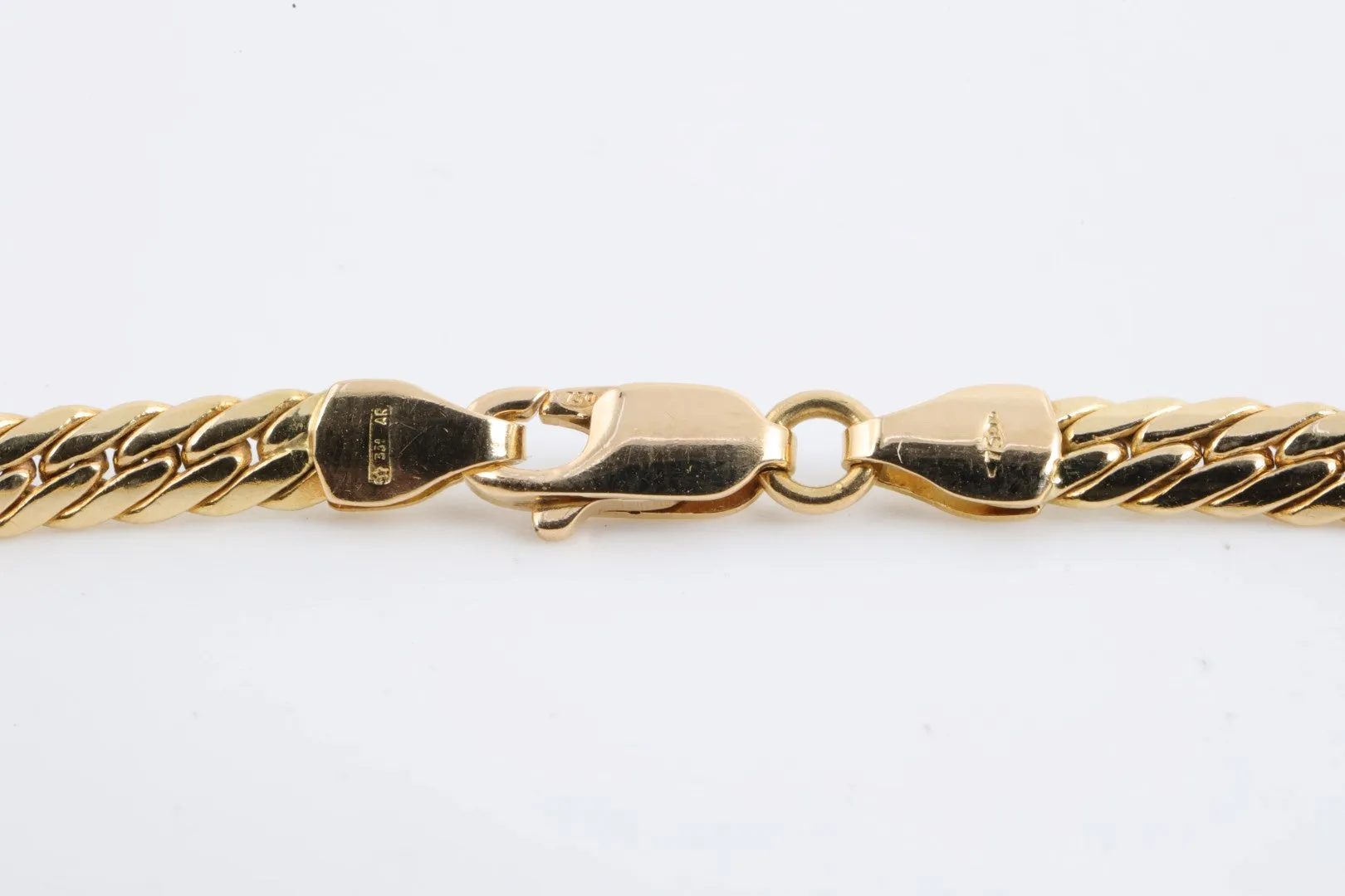 8" 18k Yellow Gold Chain Bracelet (7.09g.)