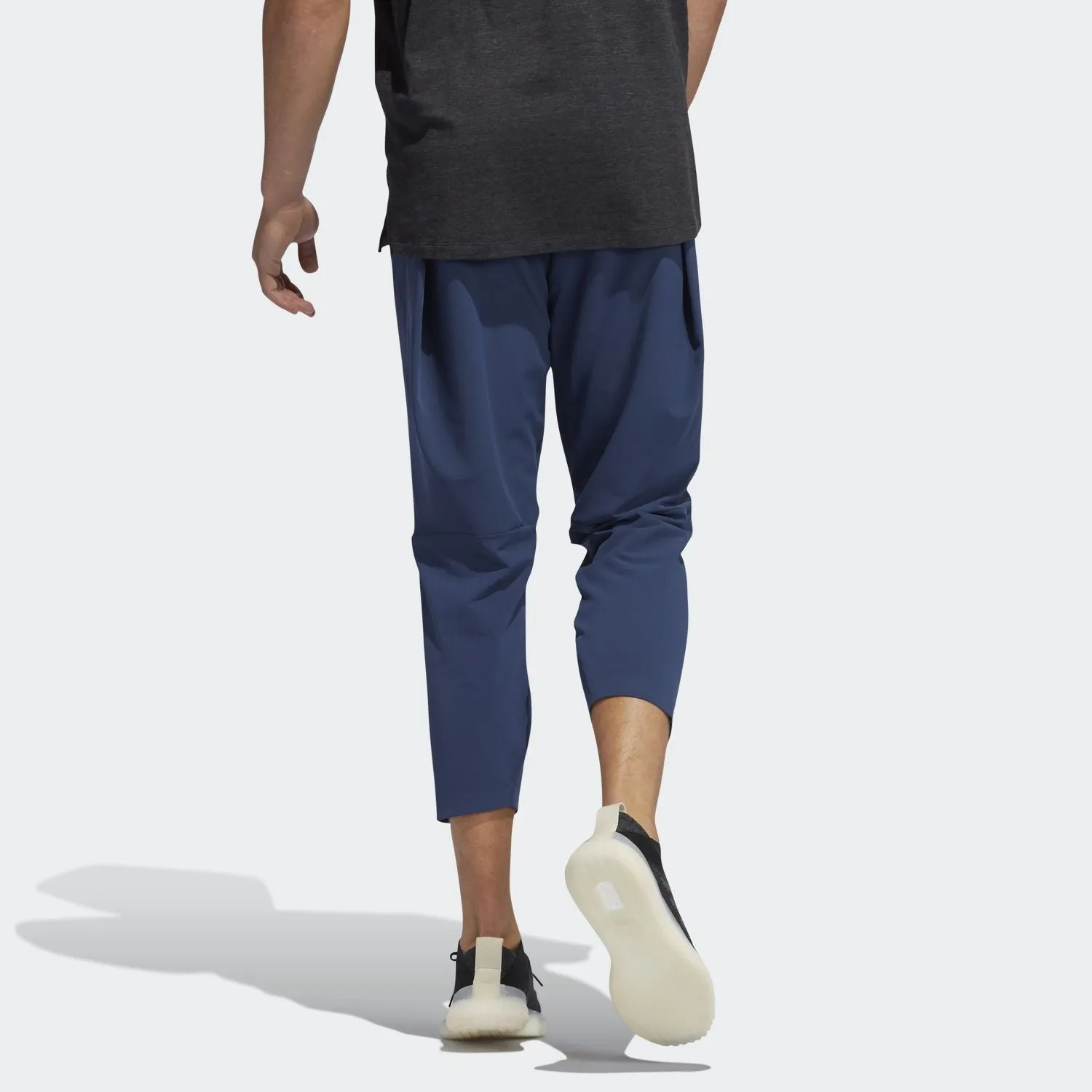 Adidas Aeroready 3-Stripes Flow Motion Pant - Navy Blue