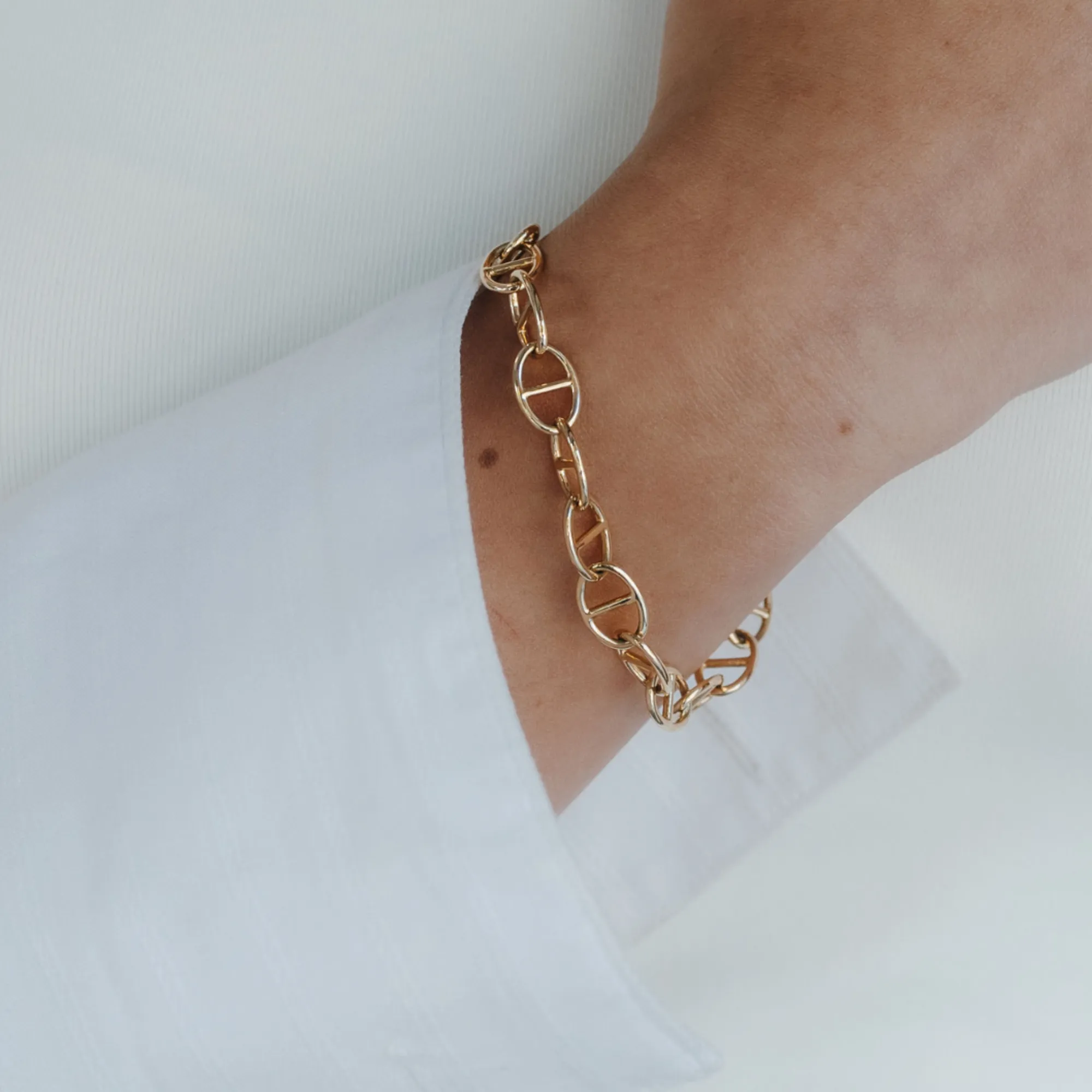 Anchor Link Bracelet