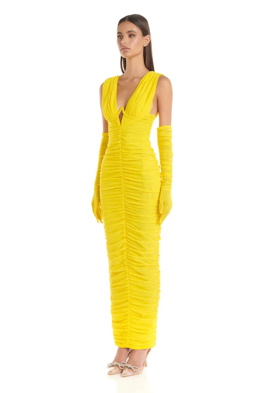 Anna Dress - Yellow