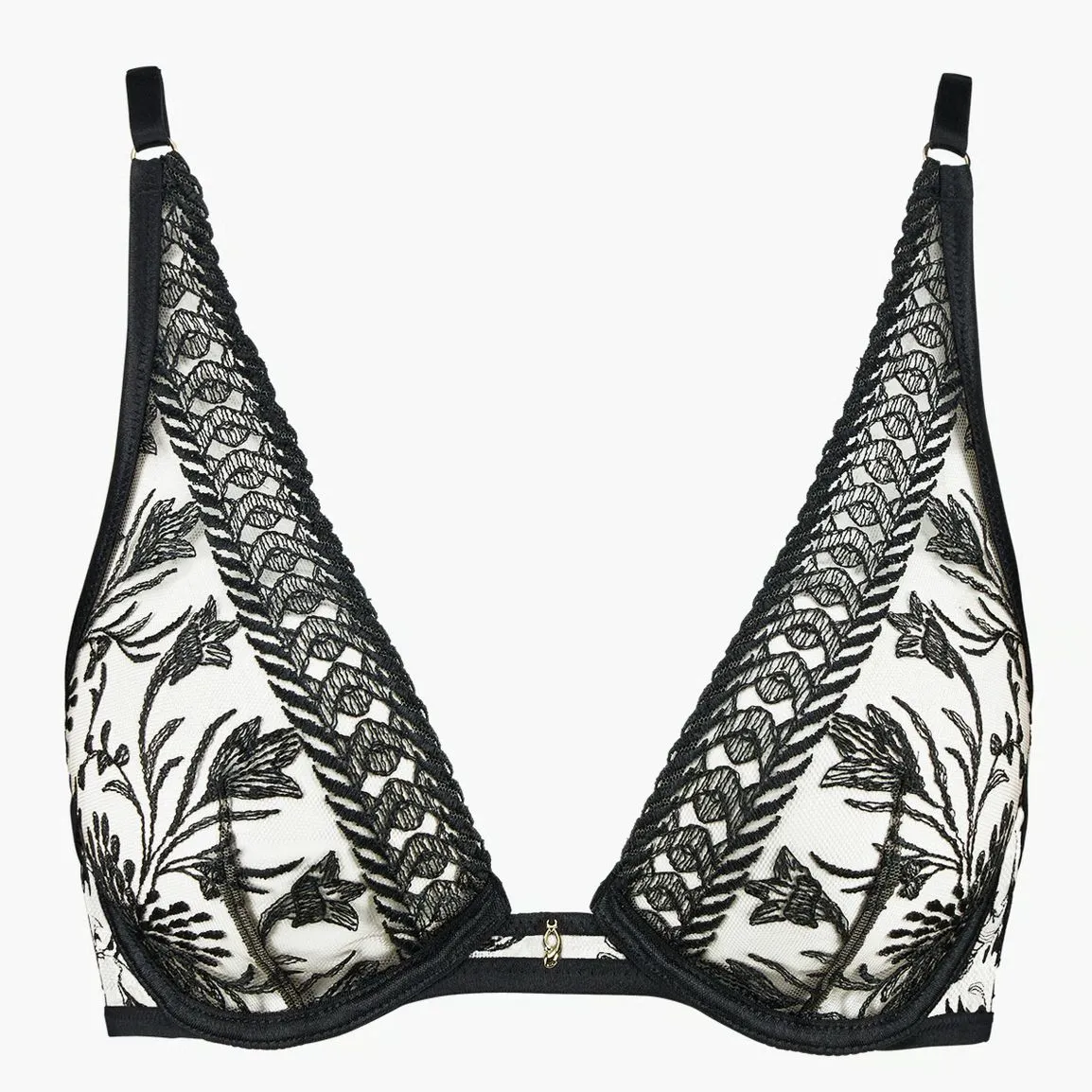 Aubade Magnetic Spell Ultra Plunge Triangle Bra 2DN12