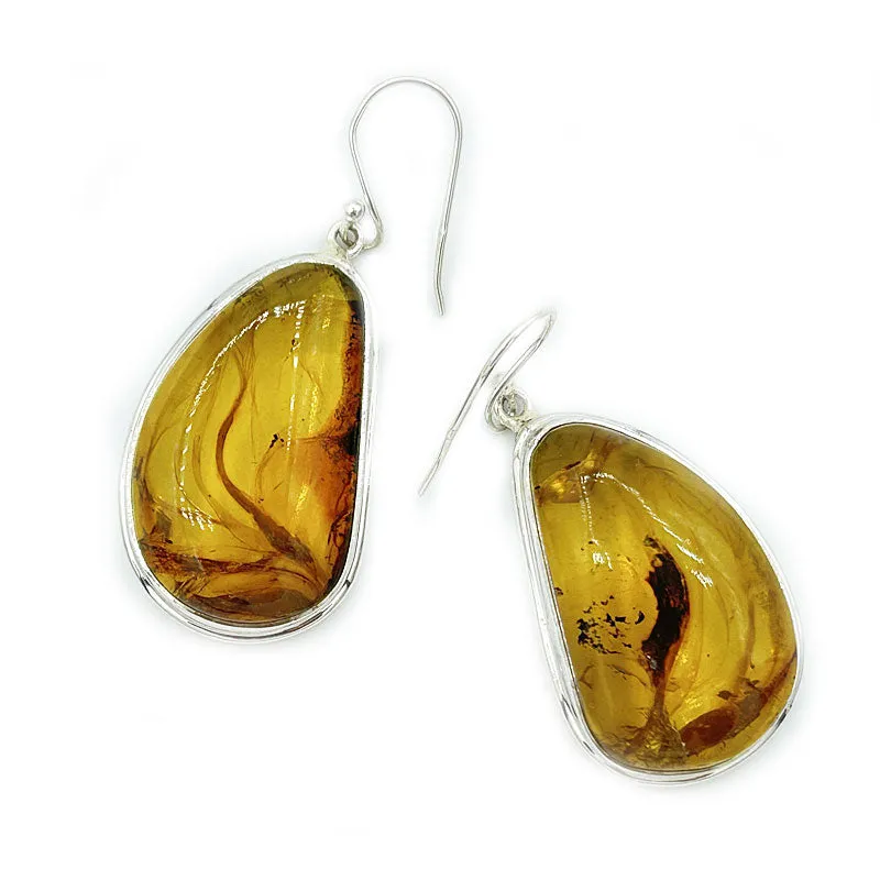 Bartley Amber Boho Earrings B