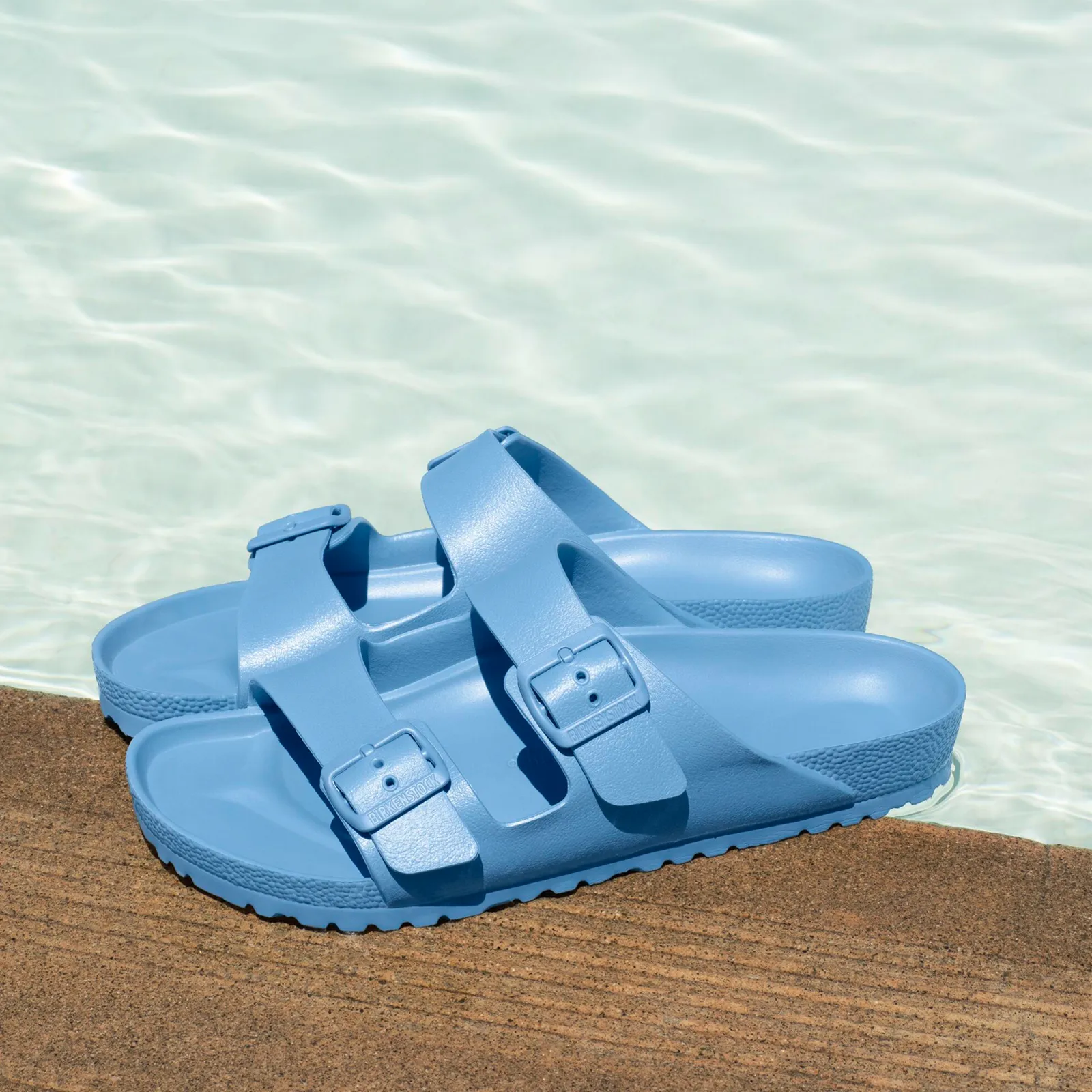 Birkenstock Arizona EVA Slide Sandal (Men) - Elemental Blue