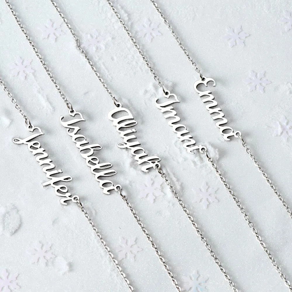 Birthday Full of Woes, Another Year Closer to Death, Custom Name Necklace Gift