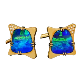 Boulder Opal Cufflinks