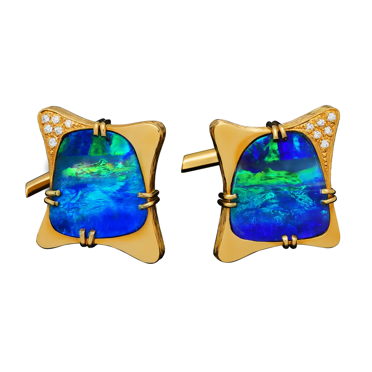 Boulder Opal Cufflinks