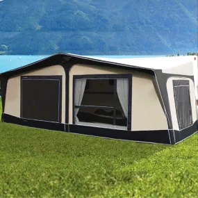 Bradcot Residencia 50 Full Traditional Seasonal Caravan Awning   Free Straps (2023)