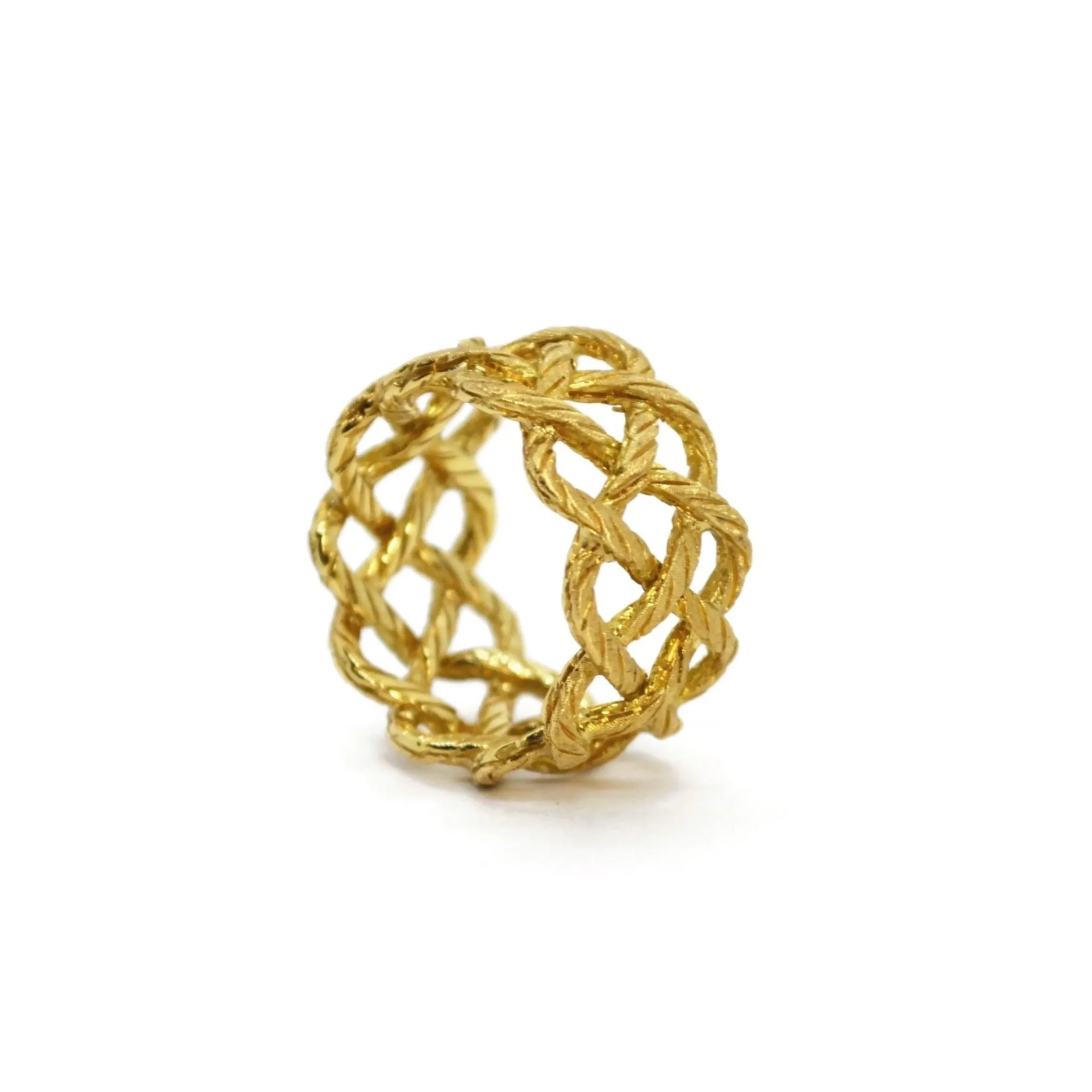 Buccellati - Crepe de Chine - Band Ring, 18k Yellow Gold