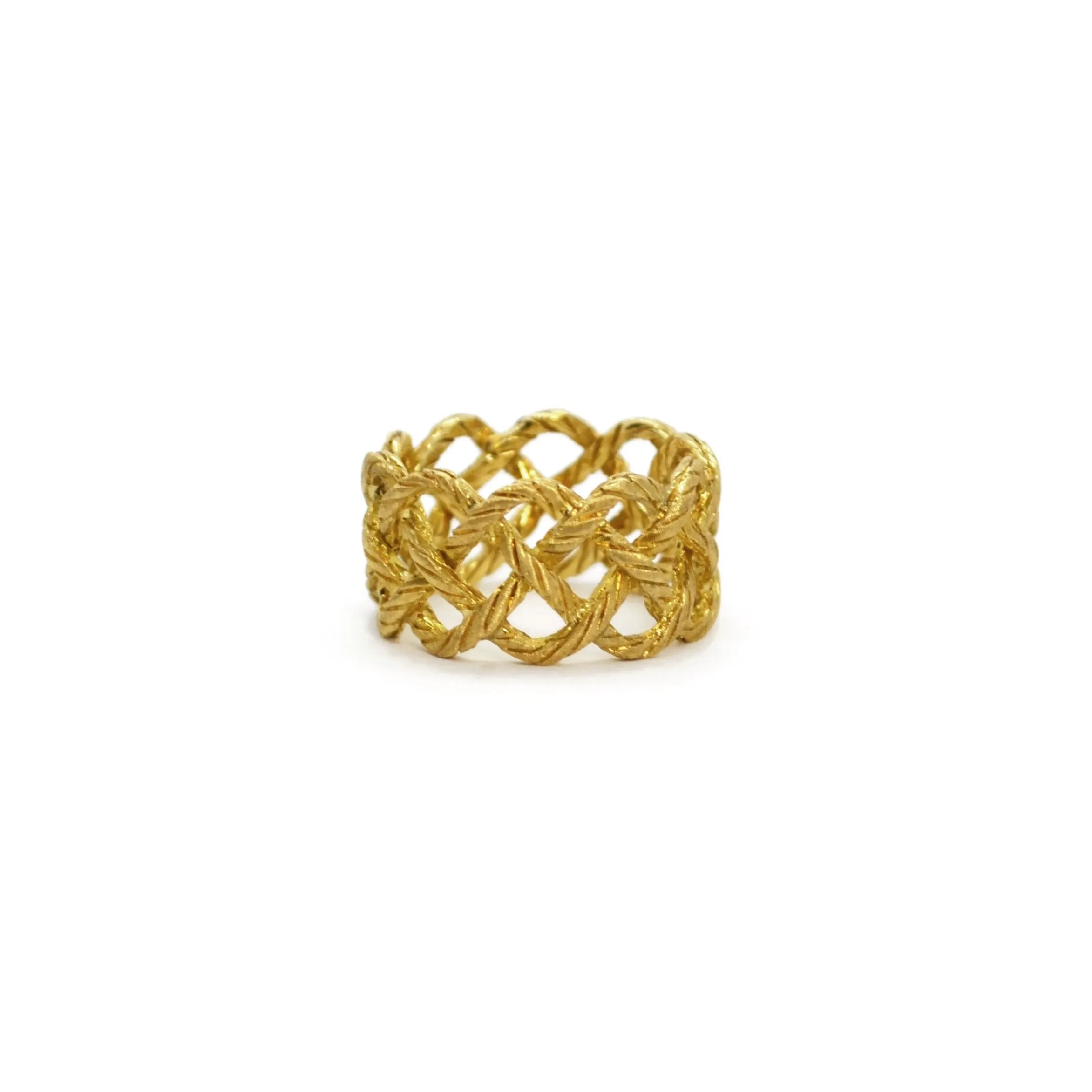 Buccellati - Crepe de Chine - Band Ring, 18k Yellow Gold