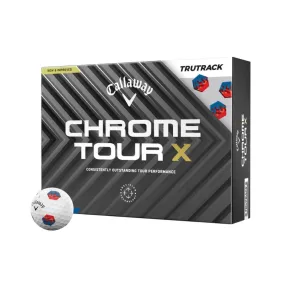 Callaway Chrome Tour X True Track 24 Blue/Red - 1 Dozen