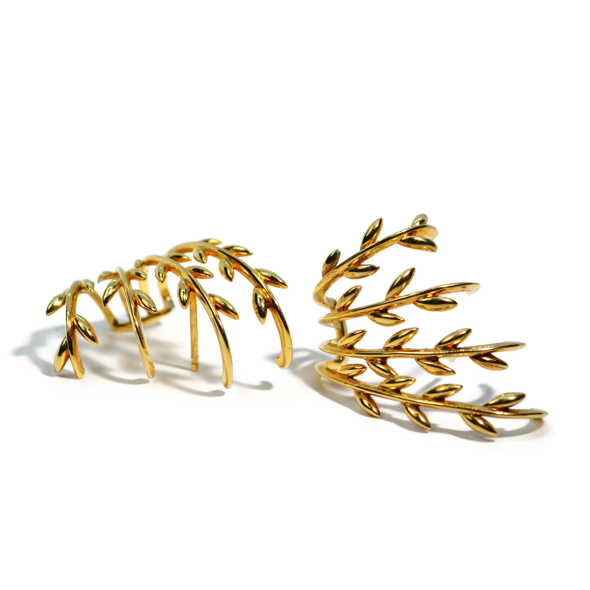 Carla Amorim - Natureza - Earcuff Earrings, Yellow Gold