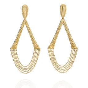 Carla Amorim - Terra Da Drizzle Nova - Earrings, Yellow Gold