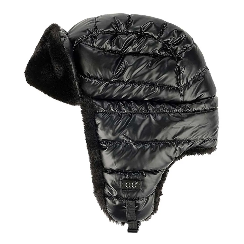 C.C Faux Fur Lining Trapper Hat