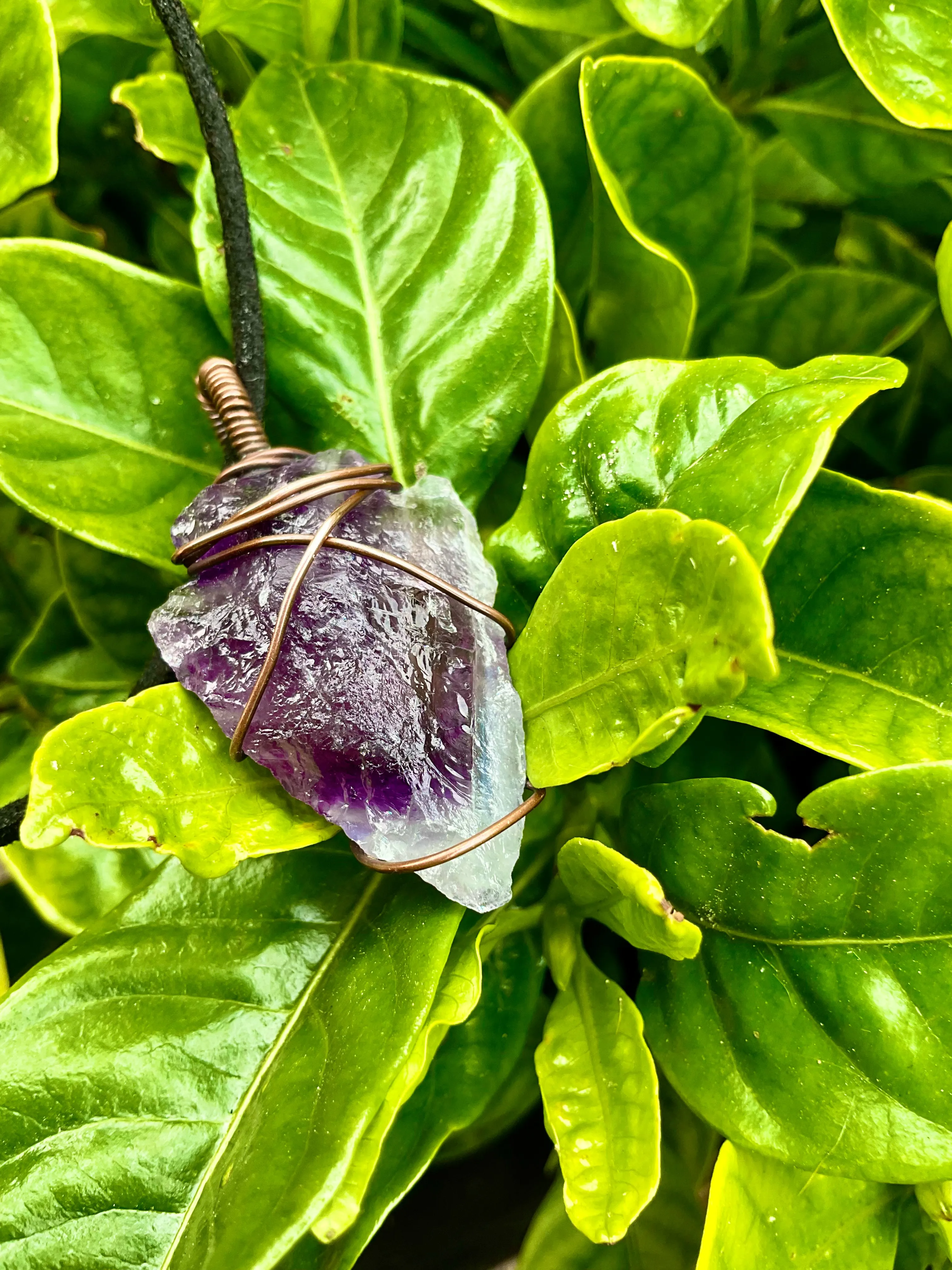 Chevron Amethyst Arrow Point