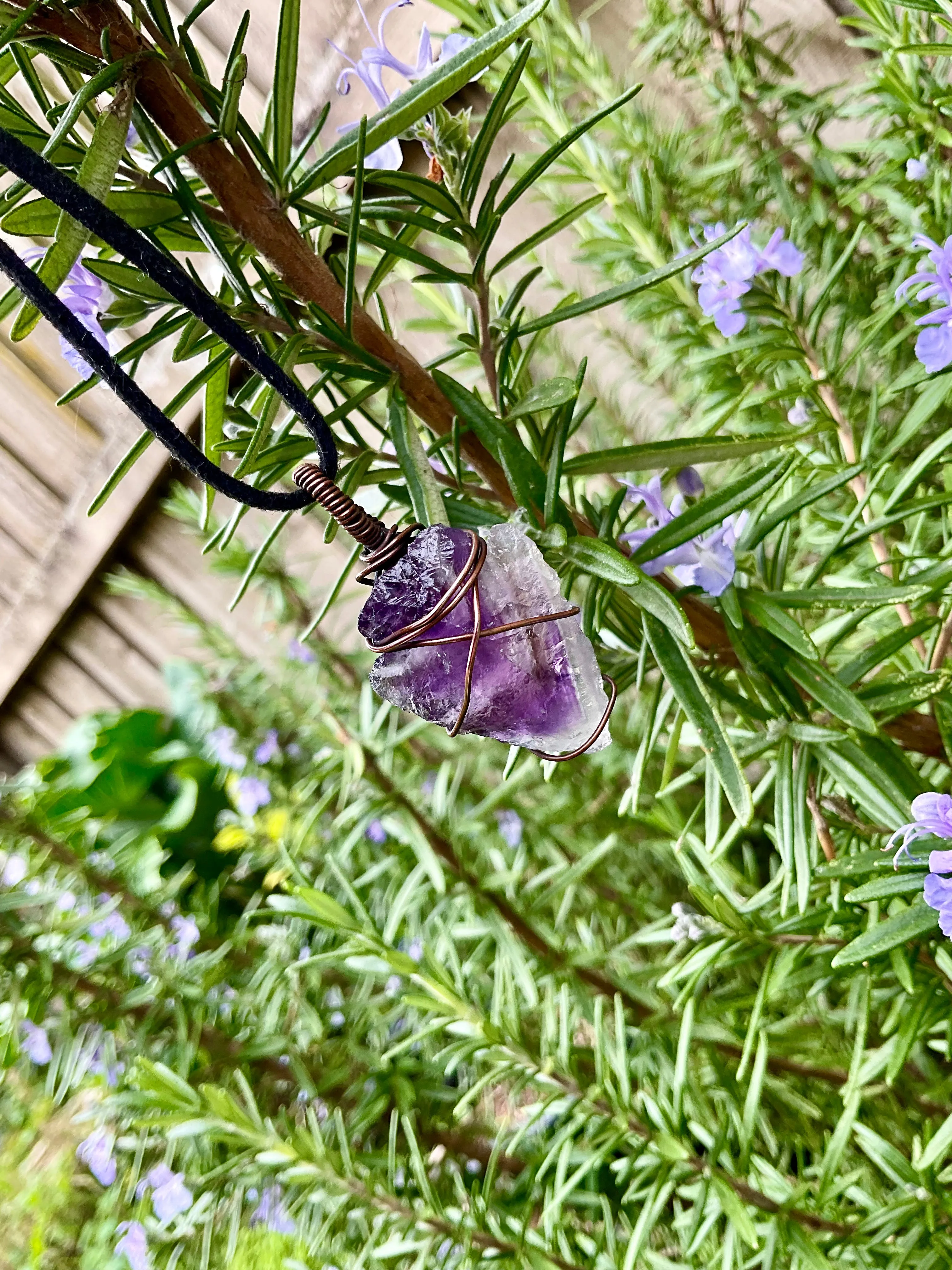 Chevron Amethyst Arrow Point