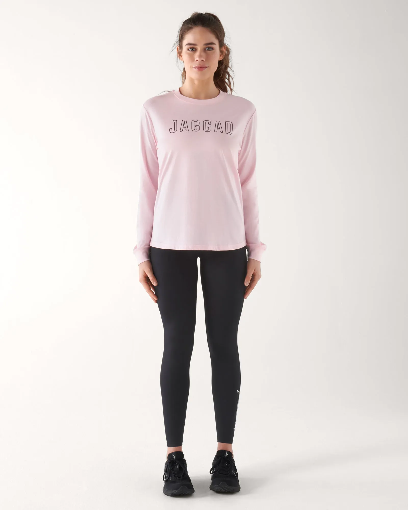 CLASSIC KEYLINE LONG SLEEVE TEE BLUSH