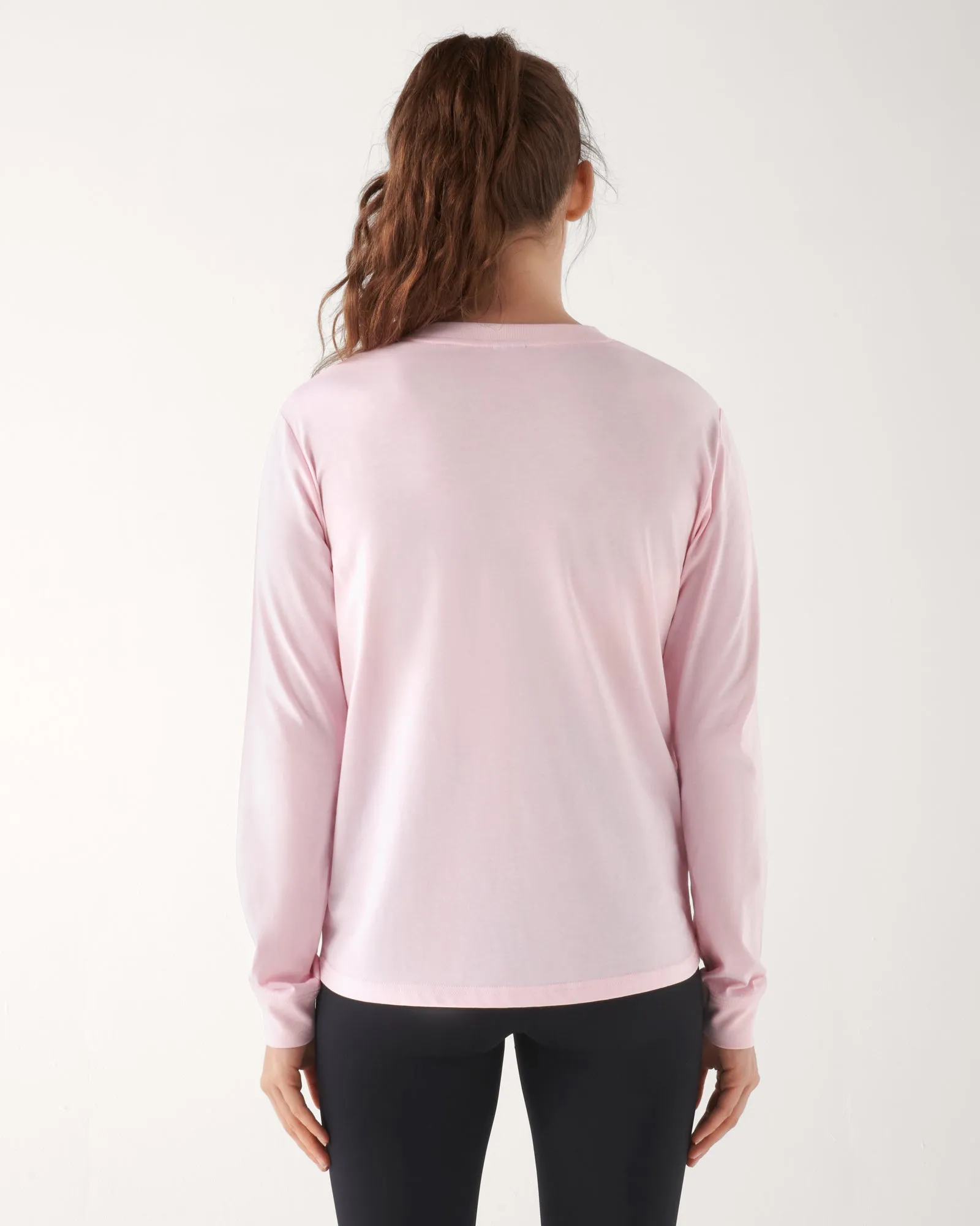 CLASSIC KEYLINE LONG SLEEVE TEE BLUSH