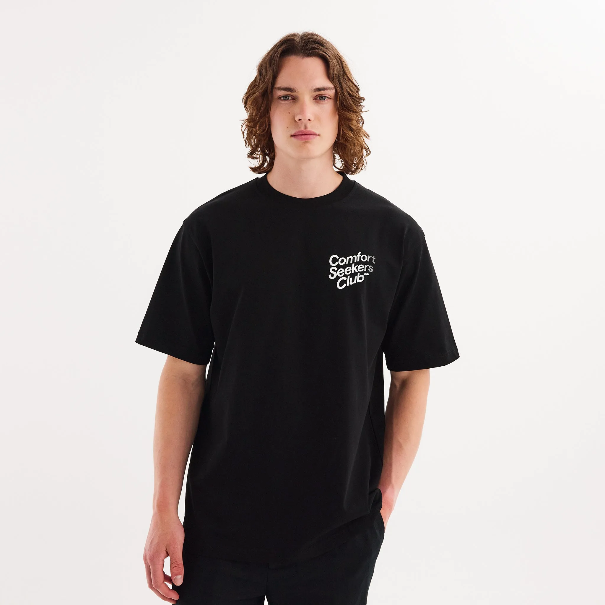 Comfort Seeker Mens T-Shirt Black