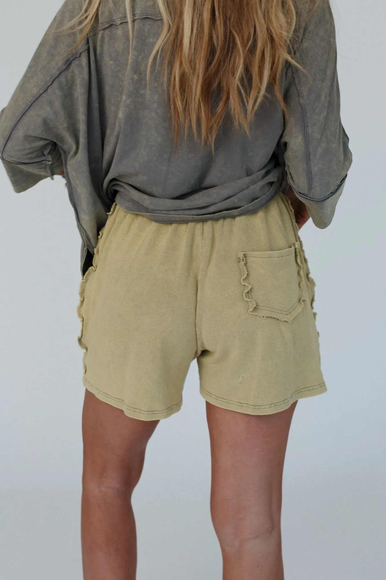 Comfy Cooldown Shorts - Olive