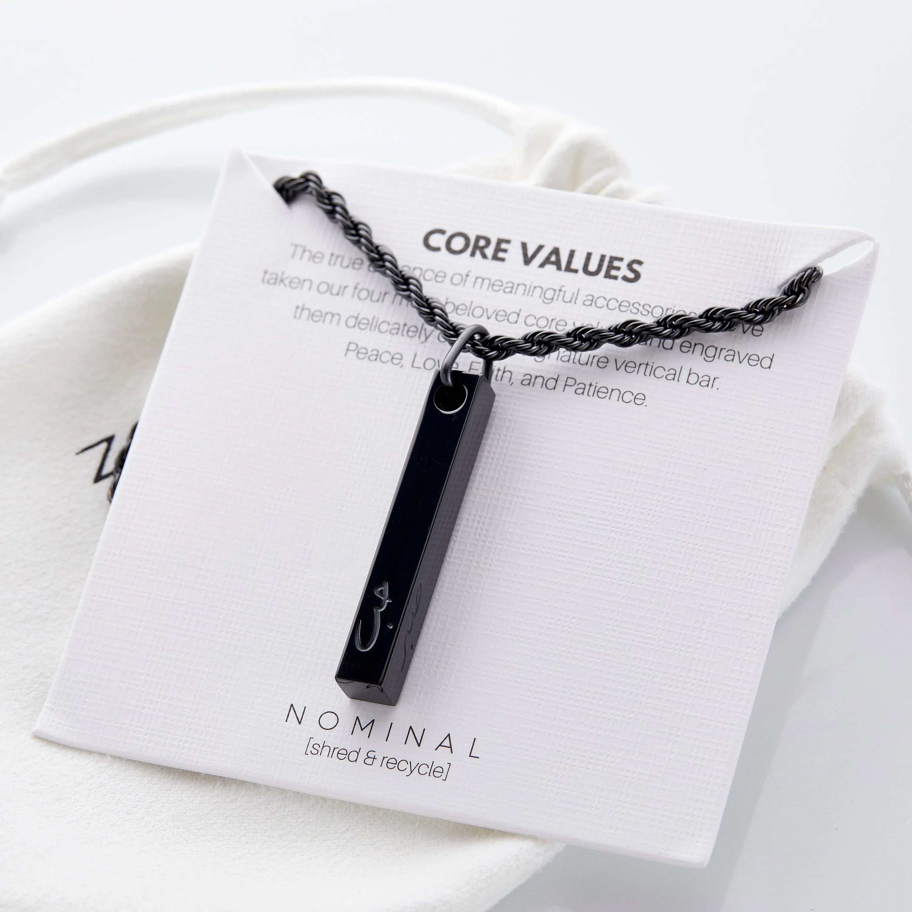 Core Values Bar Necklace | Men