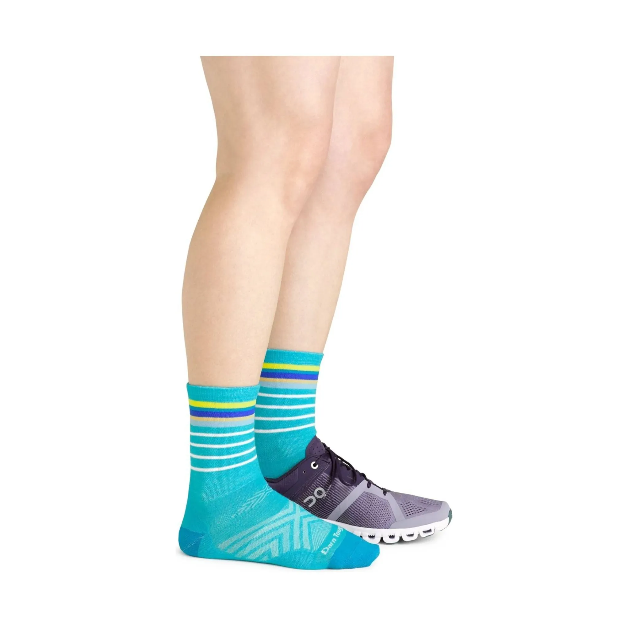 Darn Tough Vermont Women's Stride Micro Crew Ultra-Lightweight Running Sock - Teal