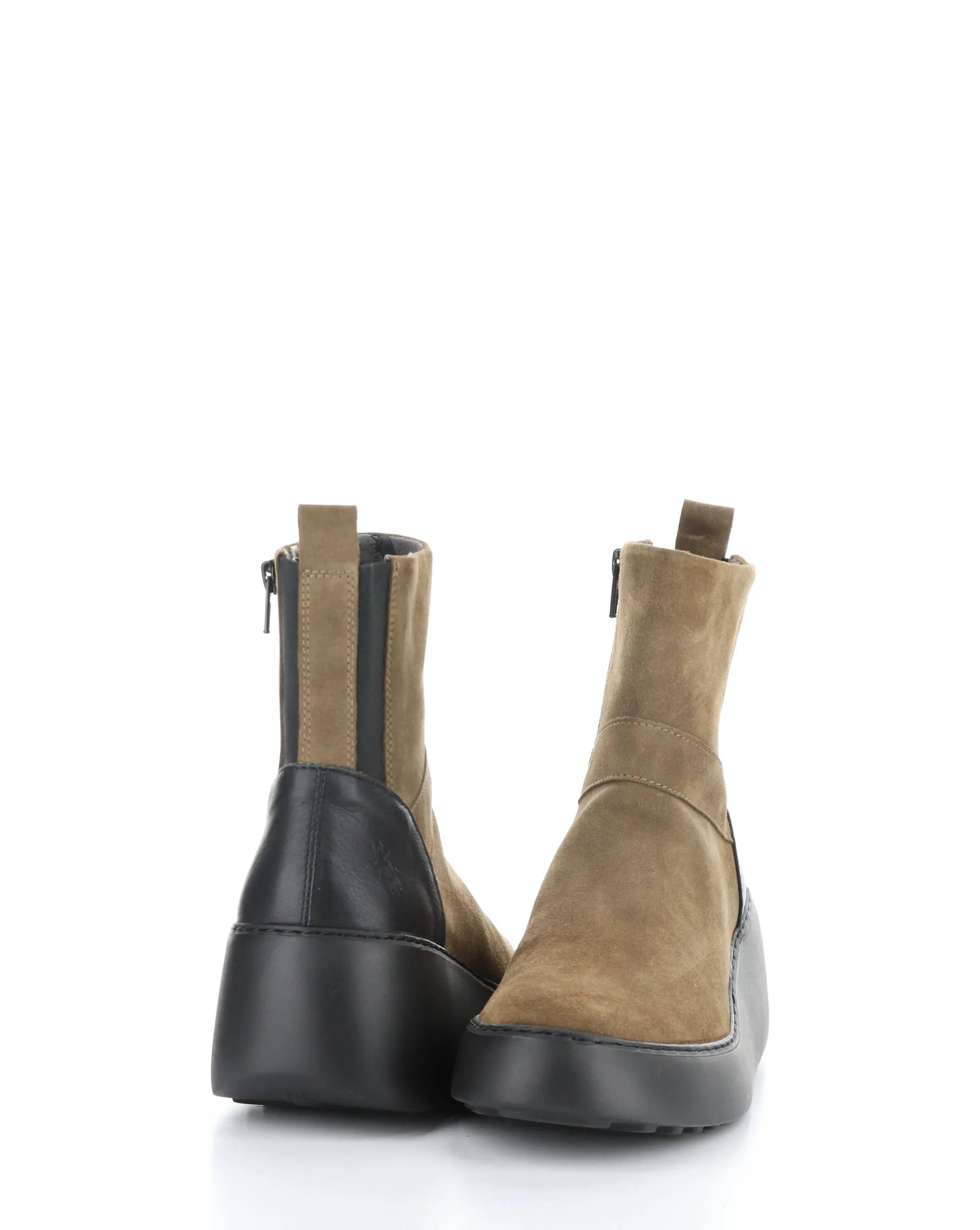 DOXE604FLY 002 TAUPE/BLACK Elasticated Boots