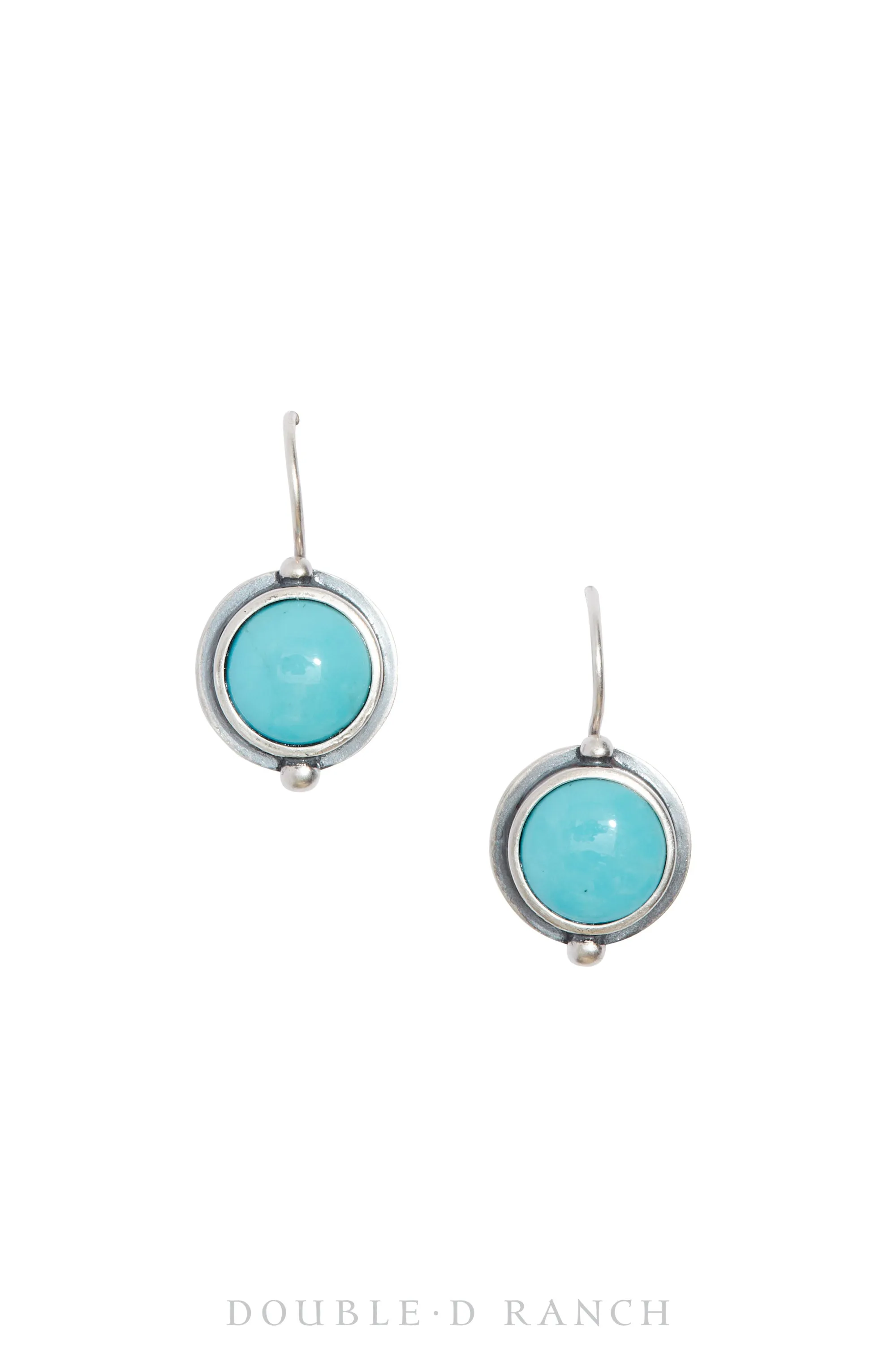 Earrings, Drop, Turquoise, Dennis Hogan Hallmark, Contemporary, 1159