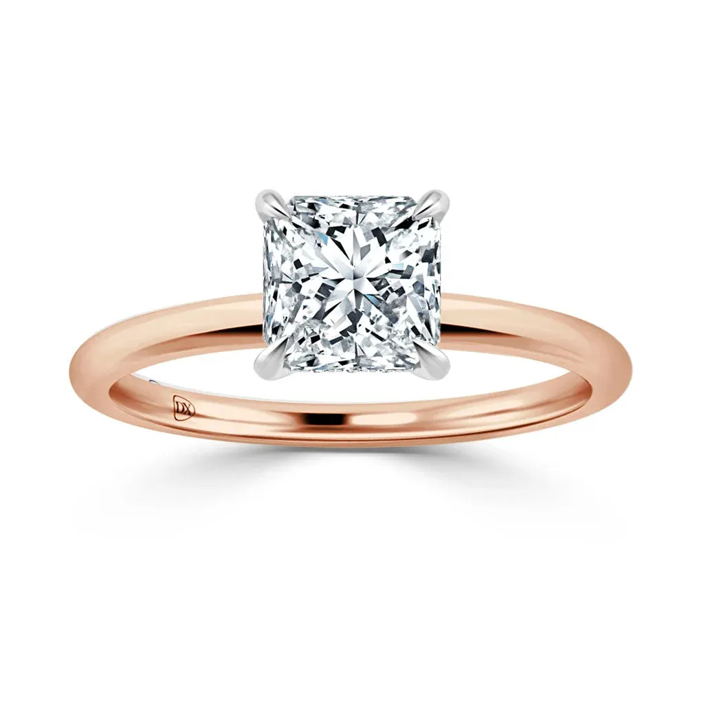 Edith - 18ct Rose Gold - Cushion