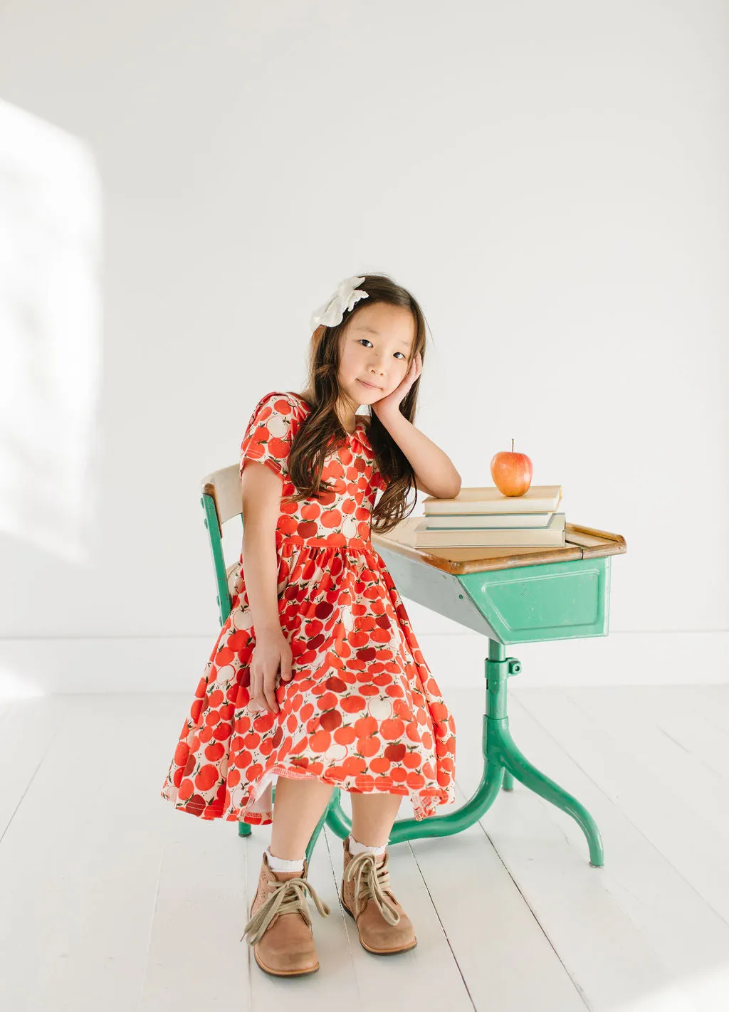 Elizabeth Dress in Apple