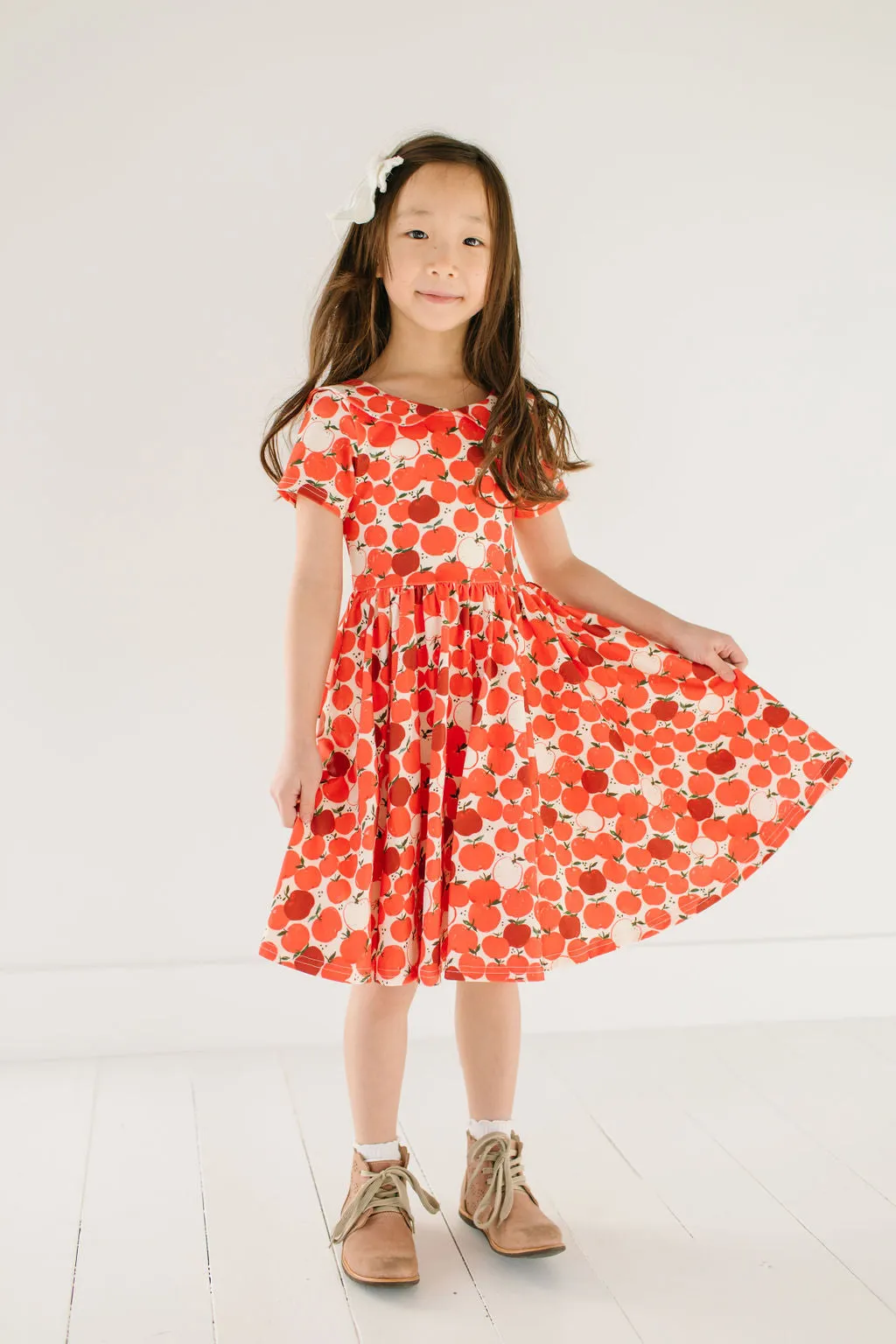 Elizabeth Dress in Apple