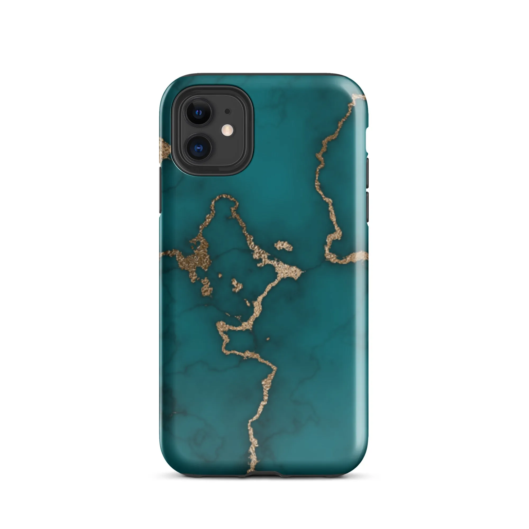 Emerald Elegance Premium iPhone Case