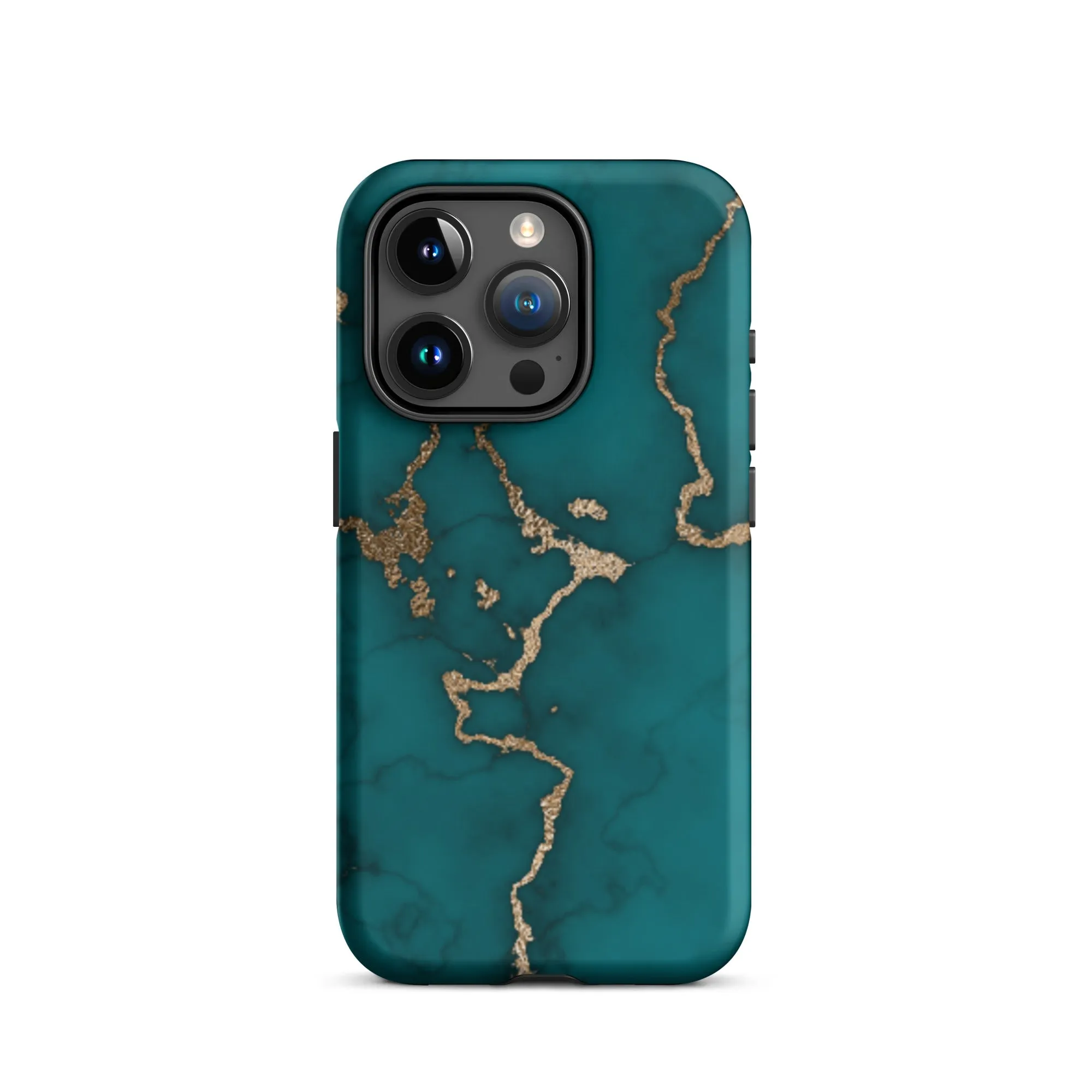 Emerald Elegance Premium iPhone Case