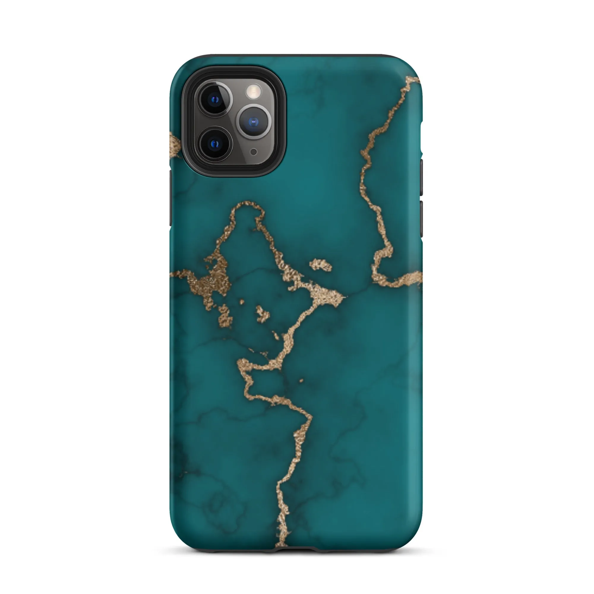 Emerald Elegance Premium iPhone Case