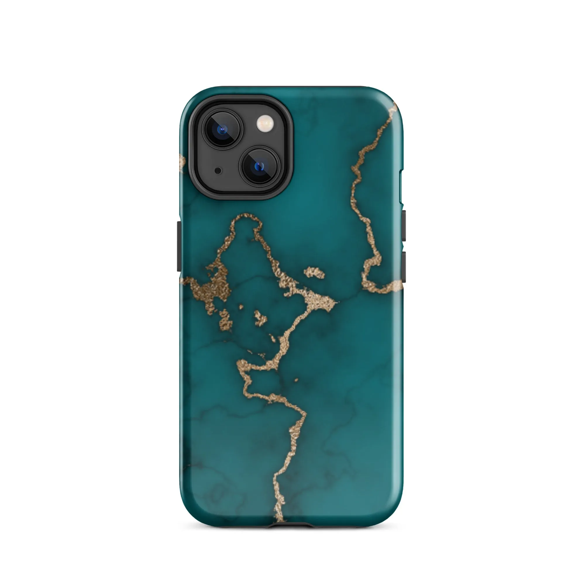 Emerald Elegance Premium iPhone Case