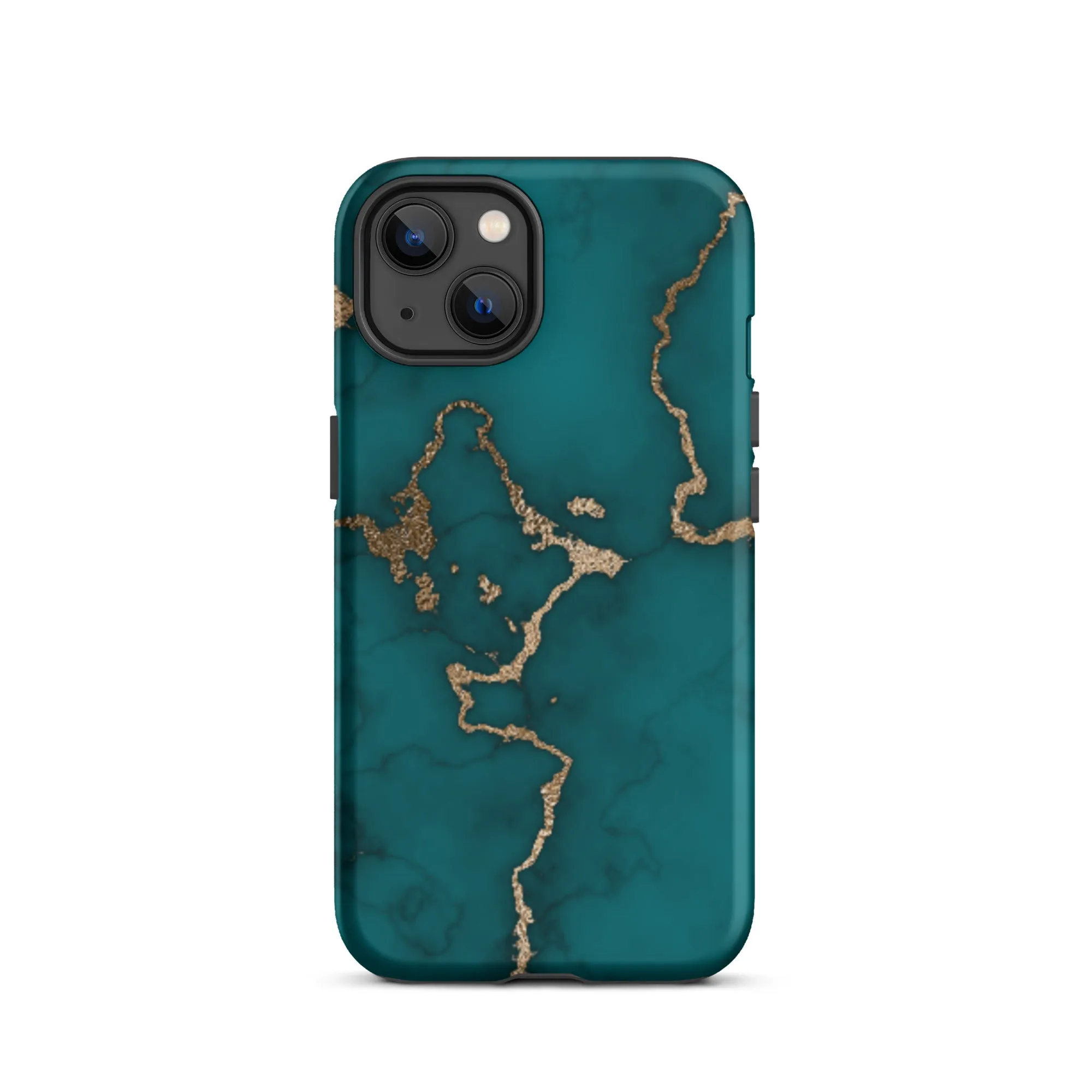 Emerald Elegance Premium iPhone Case