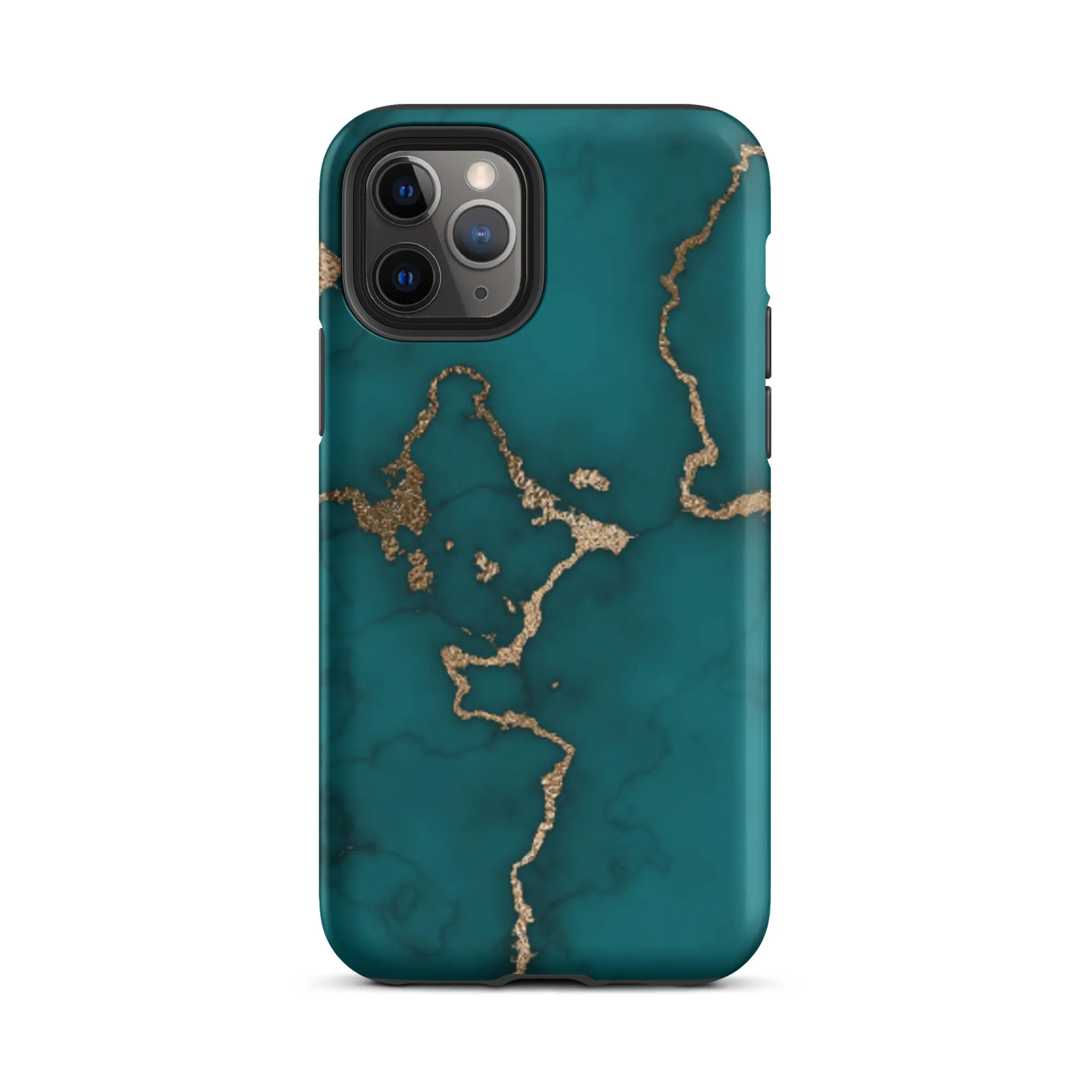 Emerald Elegance Premium iPhone Case