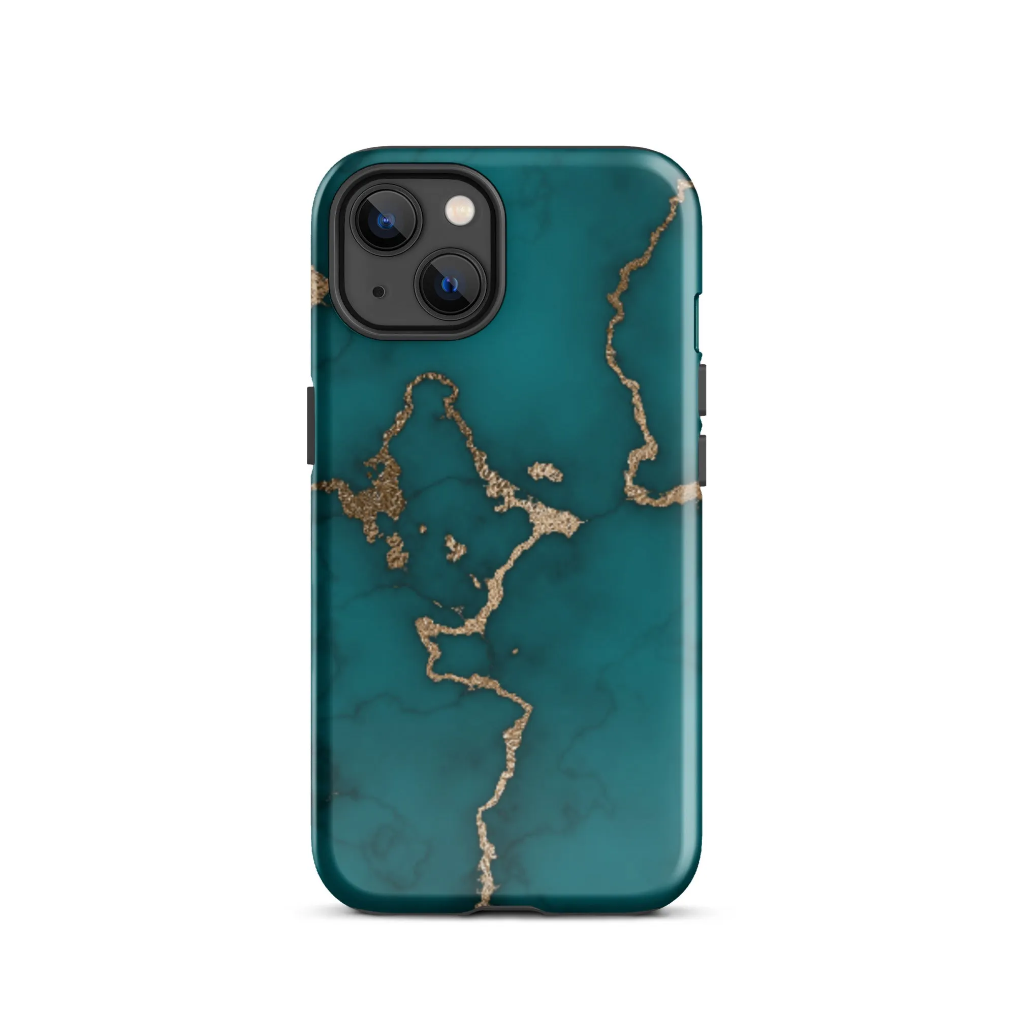 Emerald Elegance Premium iPhone Case