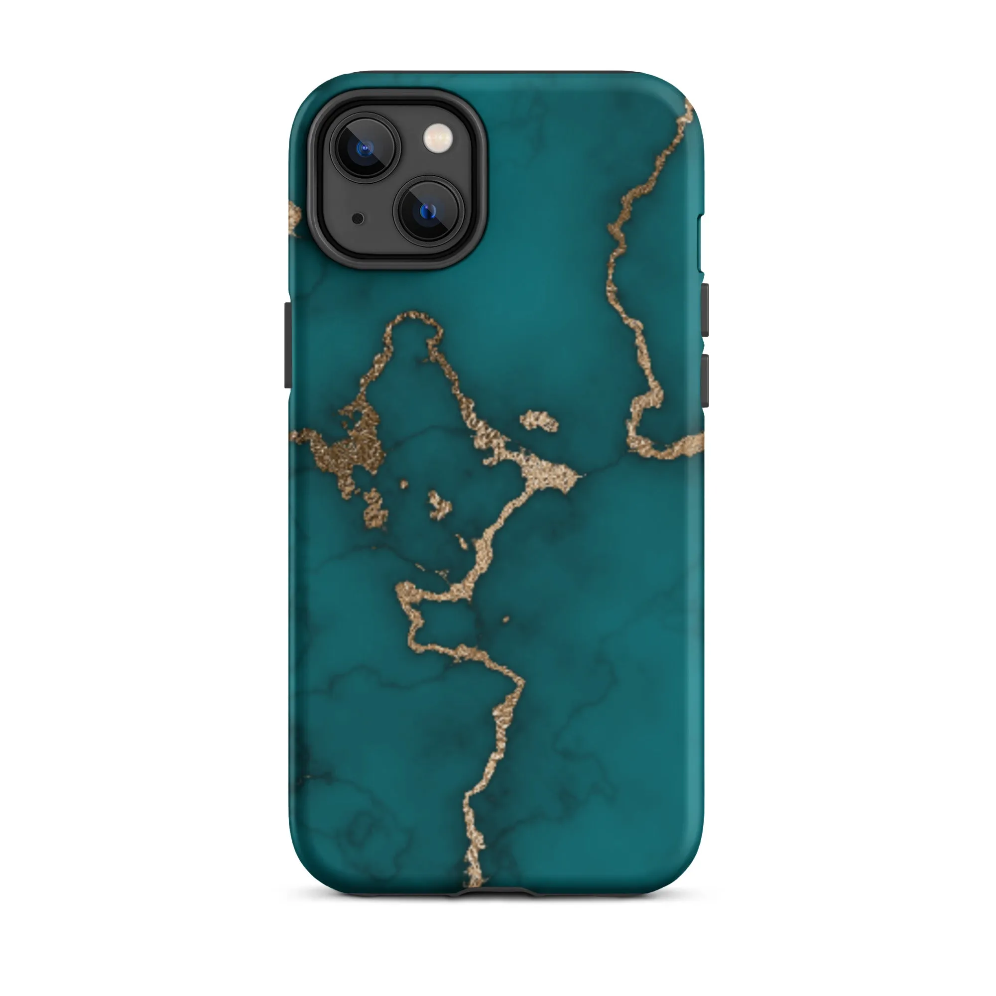 Emerald Elegance Premium iPhone Case