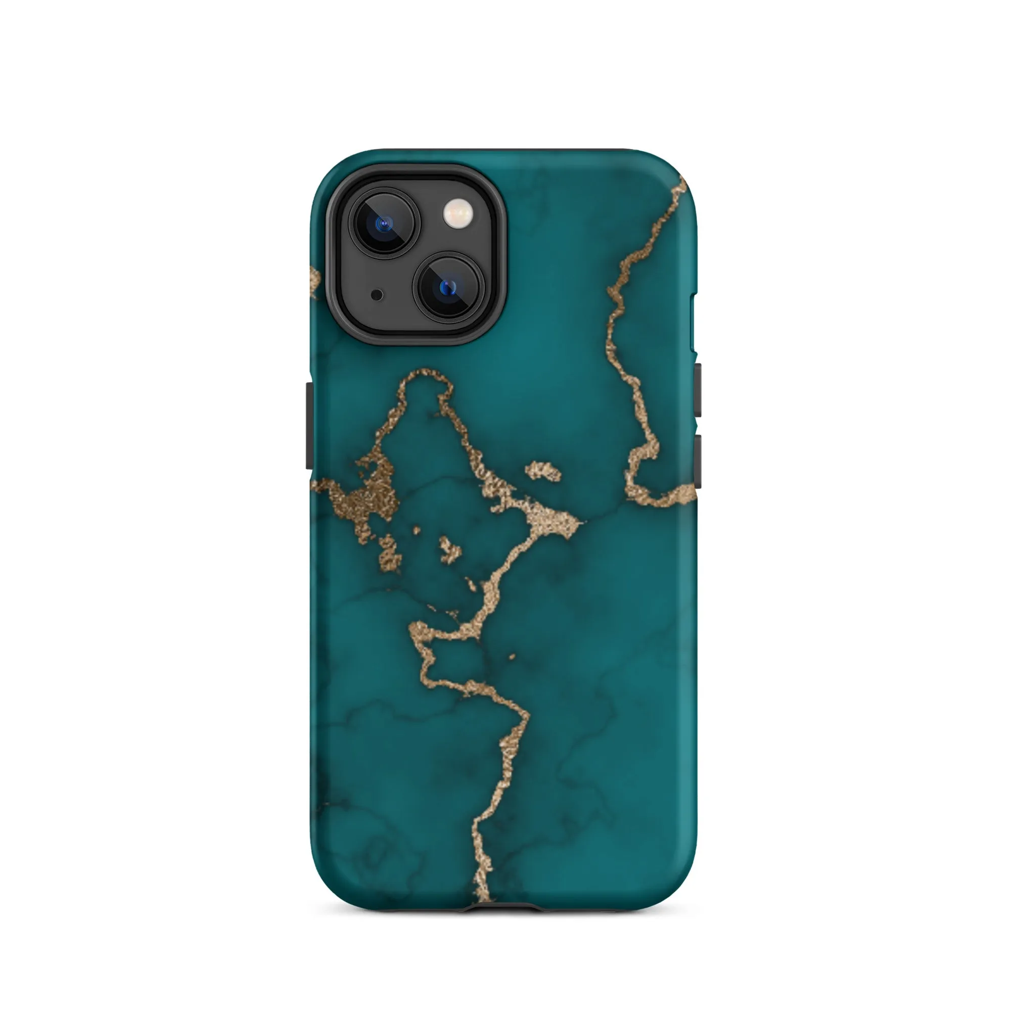 Emerald Elegance Premium iPhone Case