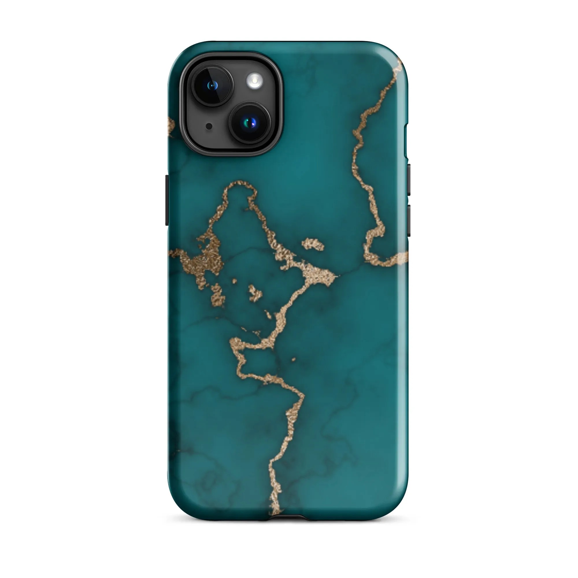 Emerald Elegance Premium iPhone Case