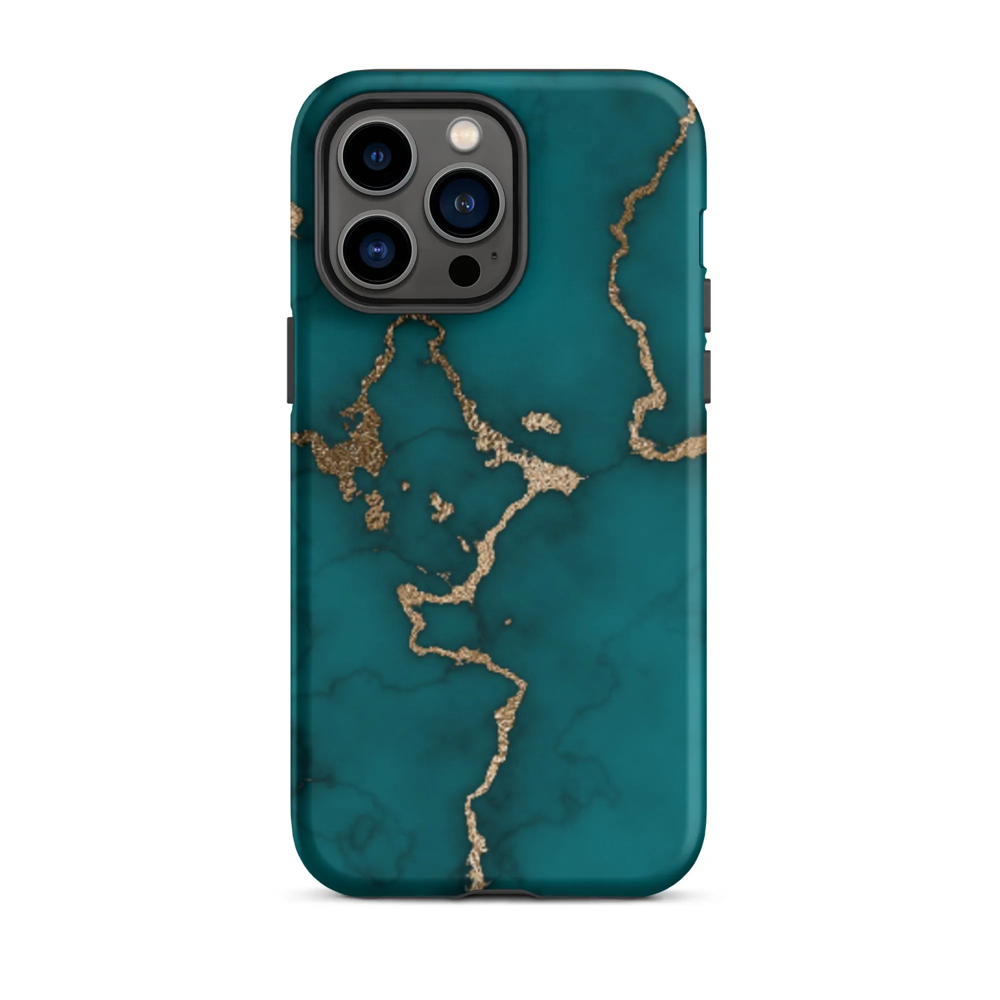 Emerald Elegance Premium iPhone Case