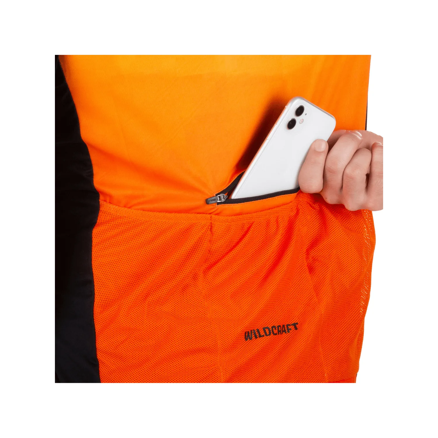 Firefox Half Sleeve Cycling Jersey - Orange/Black