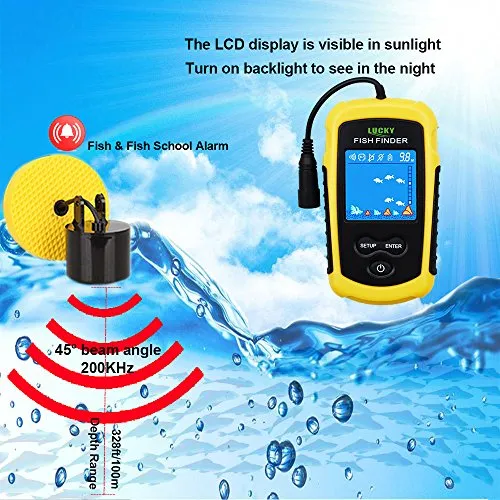 Handheld Fish Finder - Kayak Fishing Finder