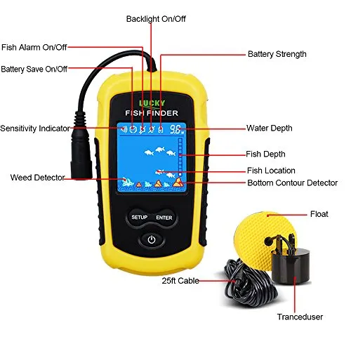 Handheld Fish Finder - Kayak Fishing Finder